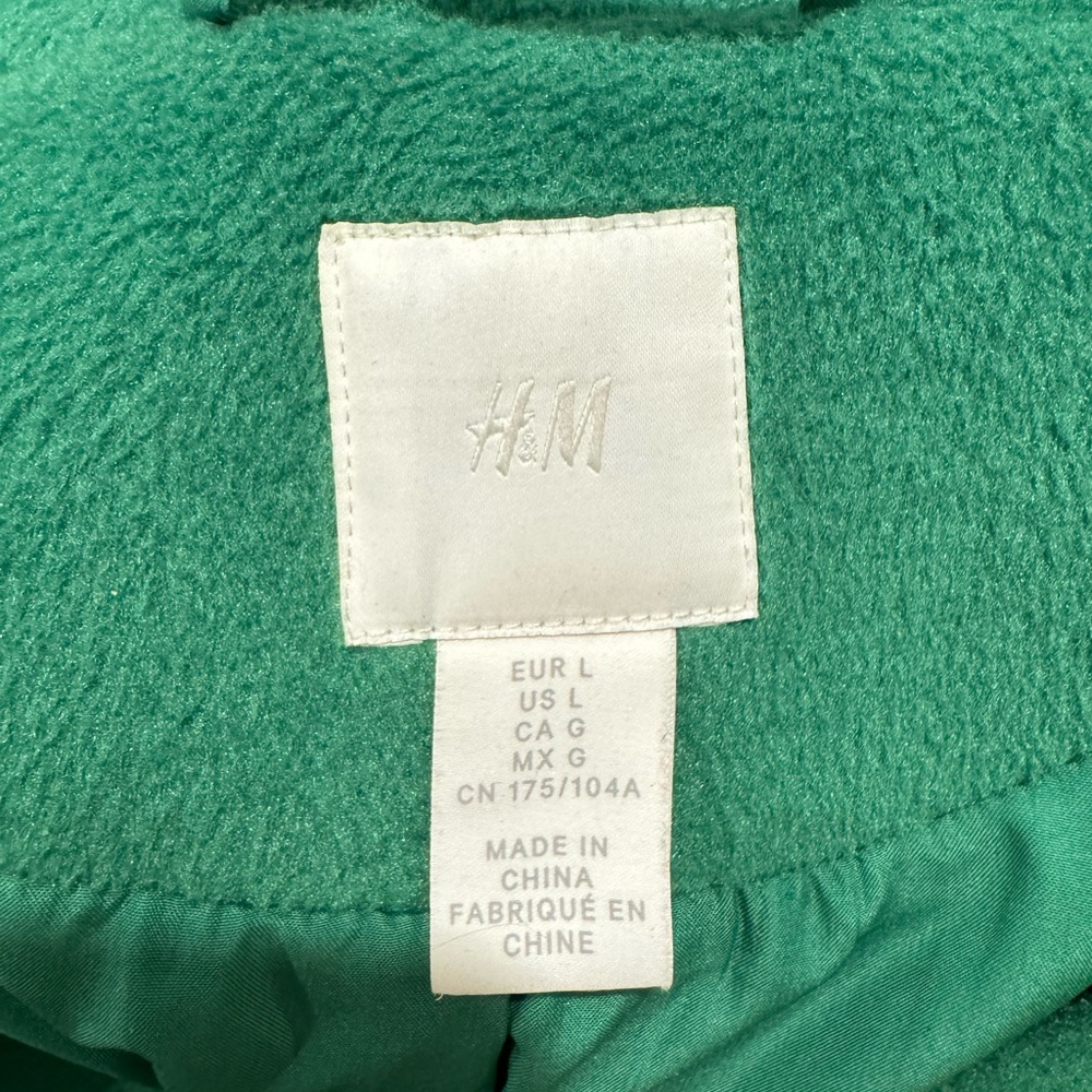 H&M Vibrant Green Coat - Picture 4 of 4